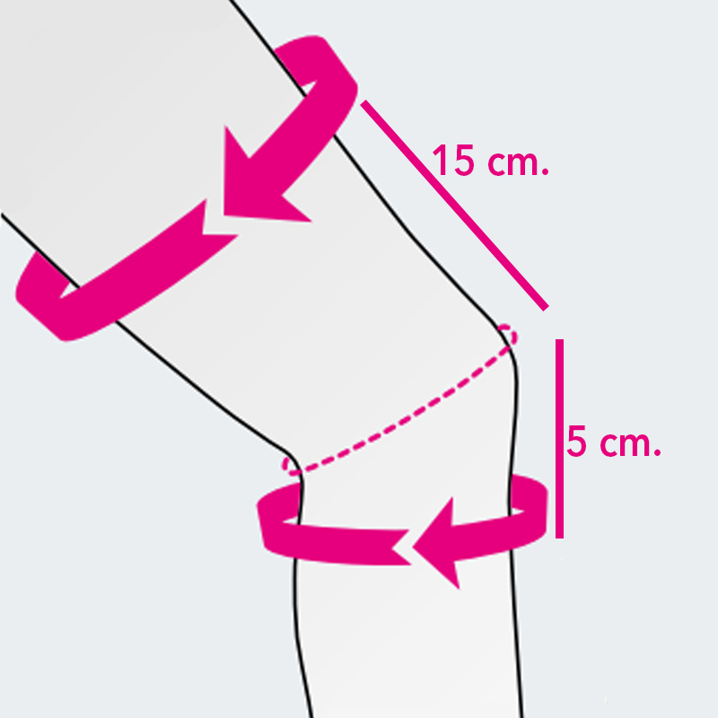 Soporte elástico de rodilla Medi